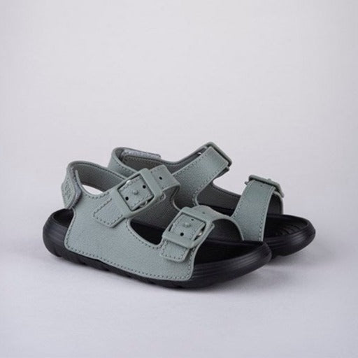 Igor Boy's Maui Black & Green Sandals