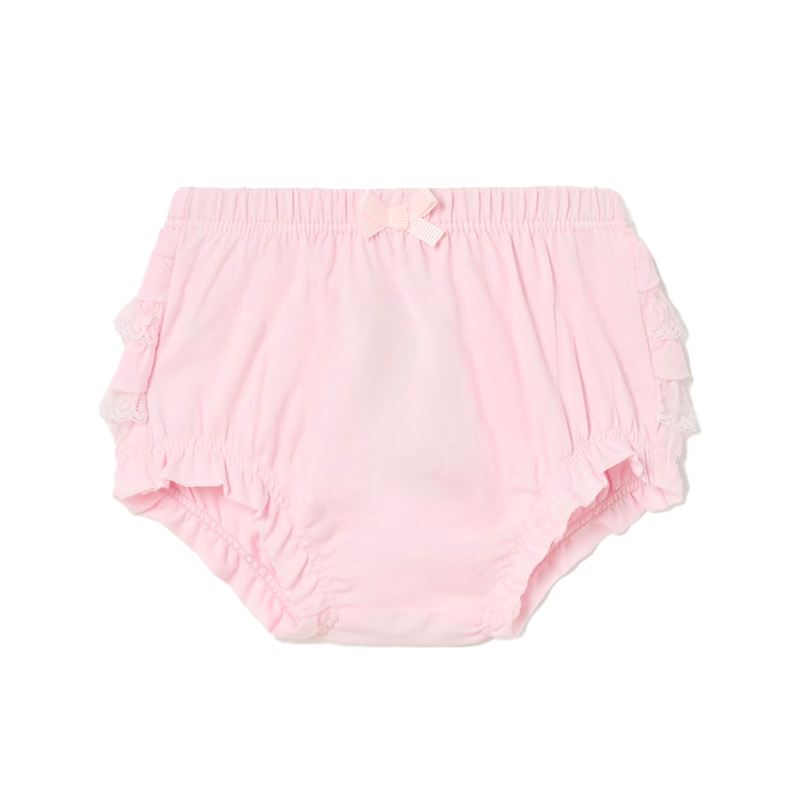 Mayoral Baby Girl's Rose Sustainable Cotton Ruffle Knickers