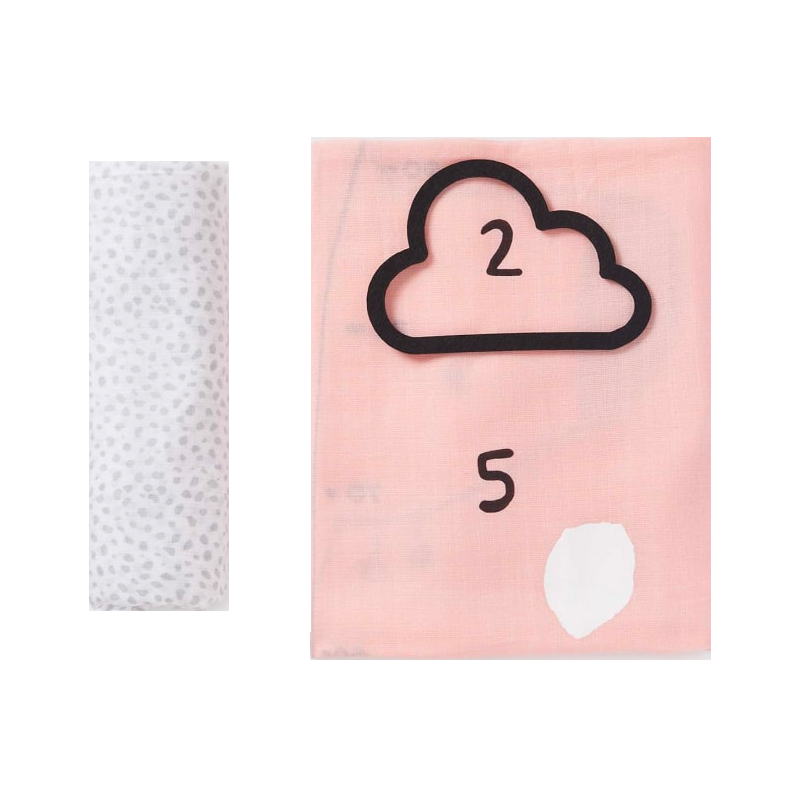 Mayoral Baby Girl's Ballet Pink 2-Pack Printed Gauze