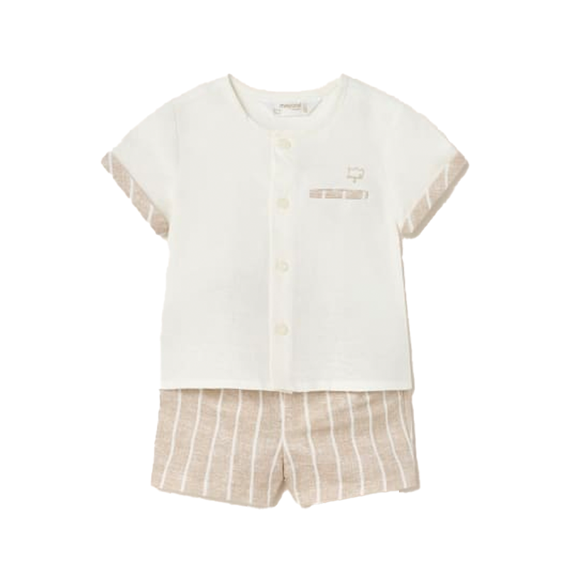 Mayoral Baby Boy's Linen 2-Piece Set