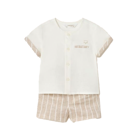 Mayoral Baby Boy's Linen 2-Piece Set