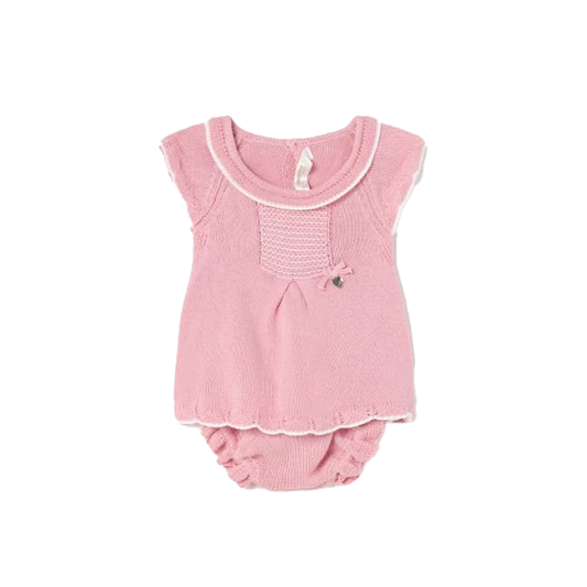 Mayoral Baby Girl's Rose 2-Piece Sustainable Cotton Knit Set