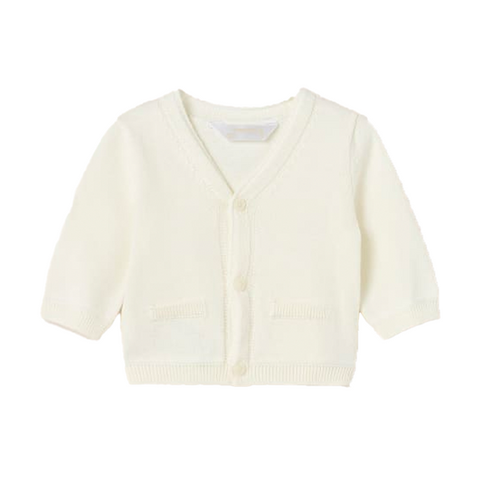 Mayoral Baby's Natural Sustainable Cotton Cardigan