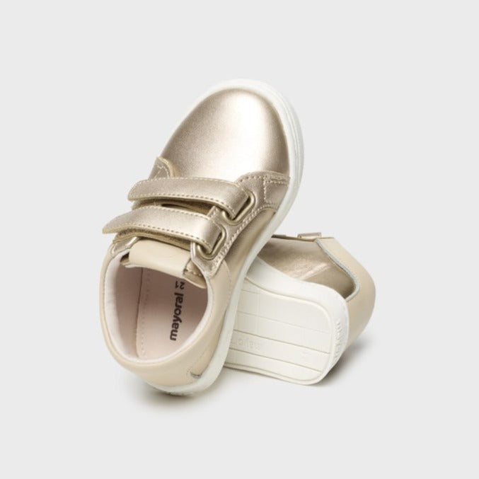 Mayoral Baby Girl's Gold-Beige Detailed Trainers