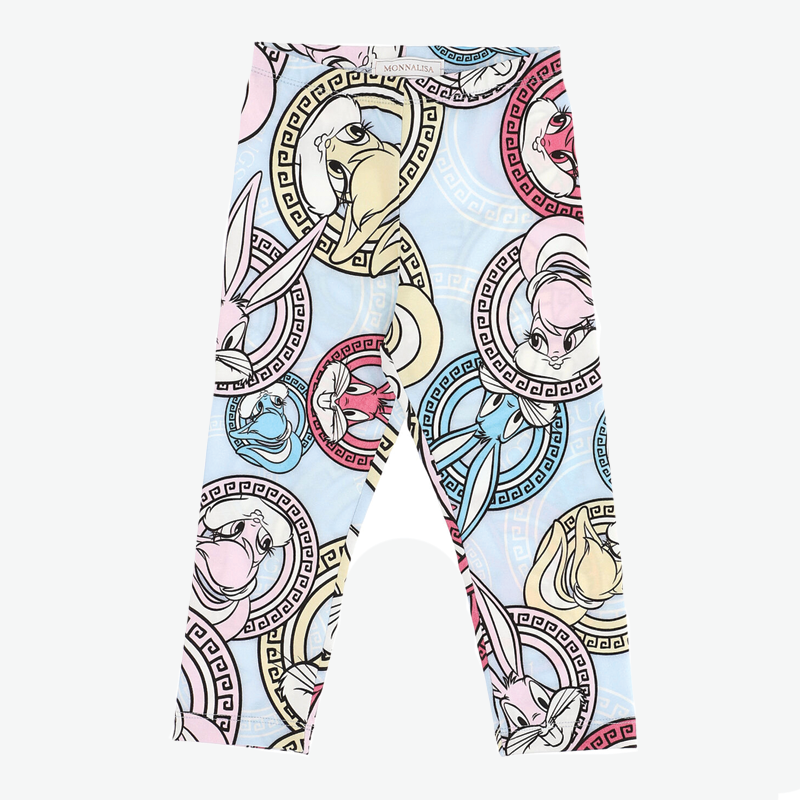 Monnalisa Girl's Looney Tunes Jersey Leggings