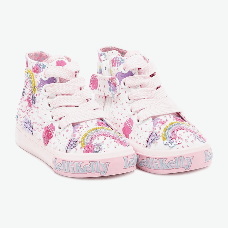 Lelli Kelly Girl's White Allegra Trainers