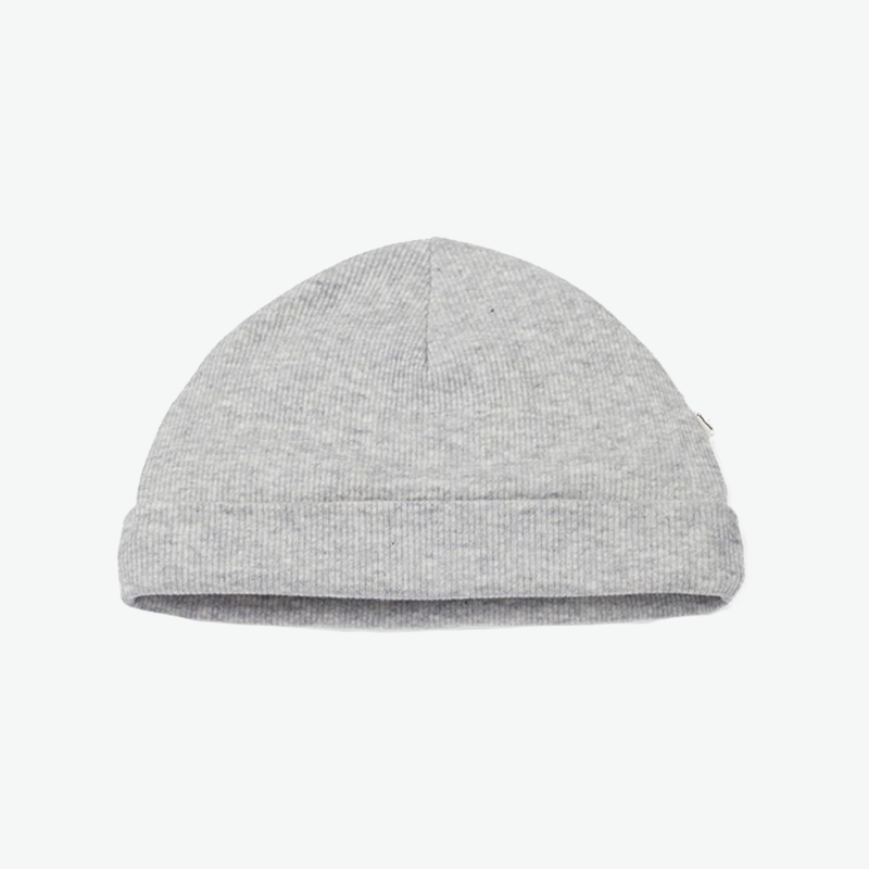 1+In The Family Unisex Baby Grey Ivo Beanie