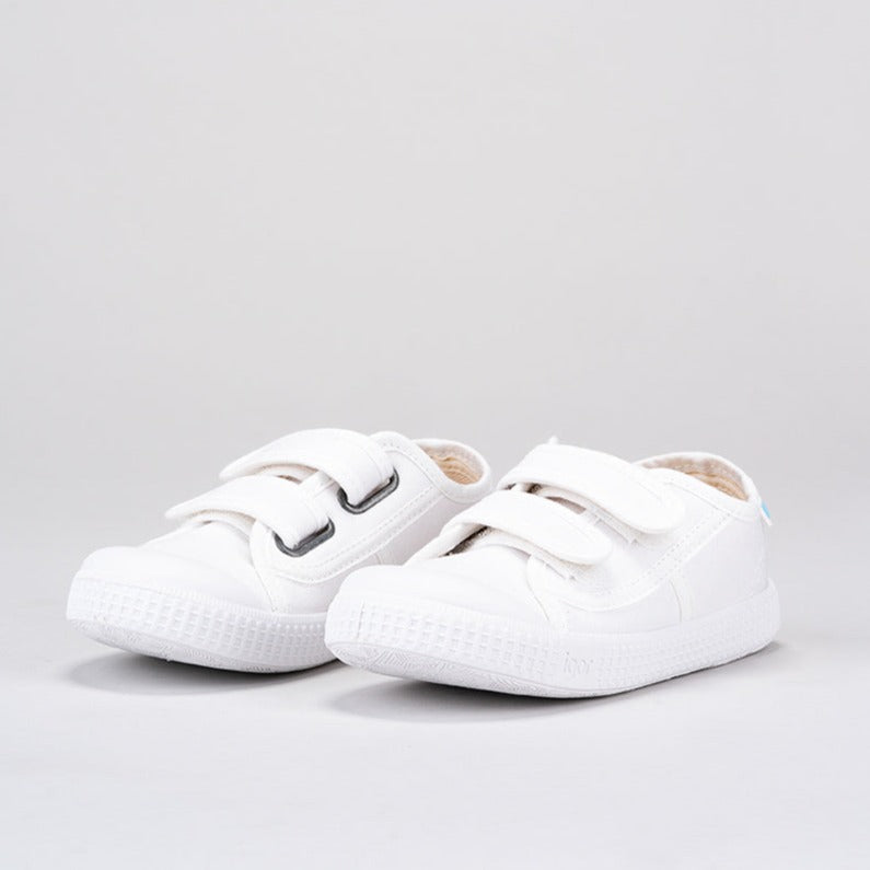 Igor Unisex White Velcro 'Berri' Trainers