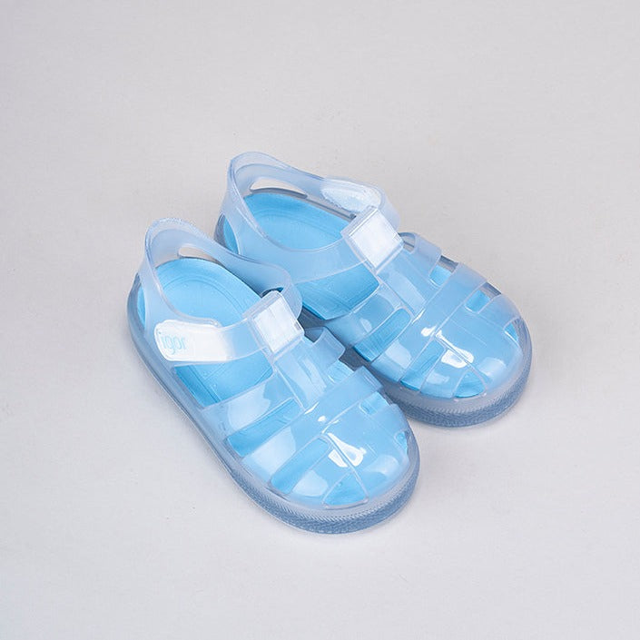 Igor crystal transparent jelly sandals fashion