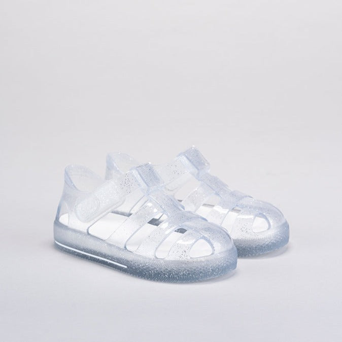 Igor Unisex Clear 'Star Glitter' Sandals