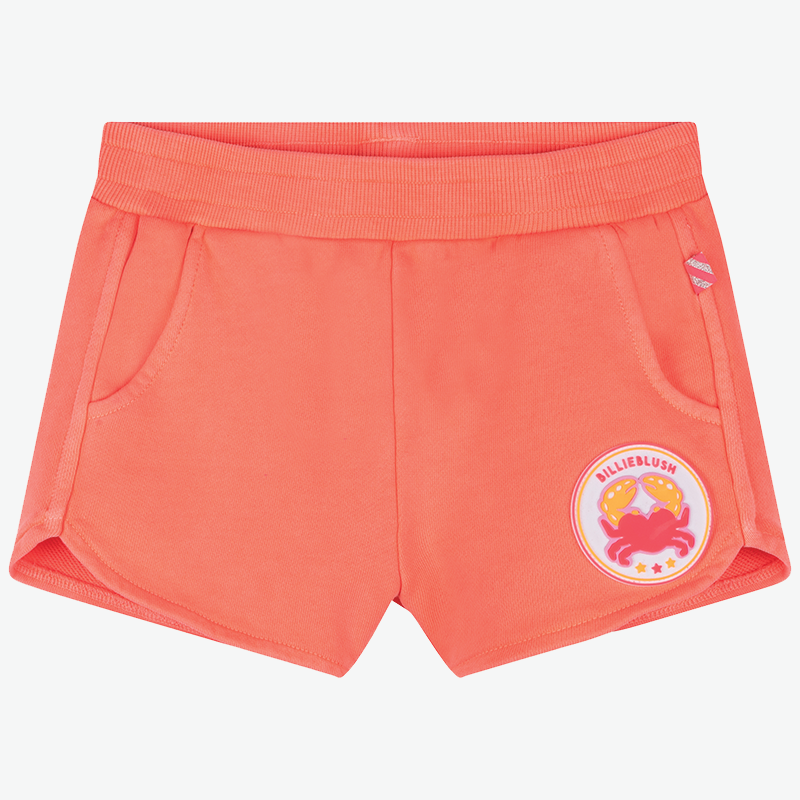 Billie Blush Coral Fleece Shorts