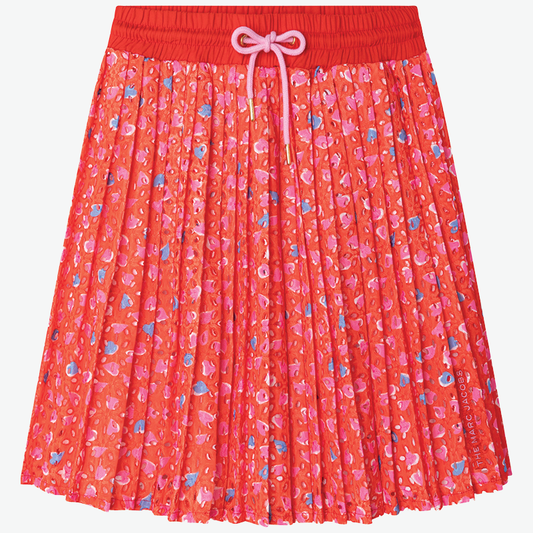 The Marc Jacobs Printed Pleated Voile Skirt